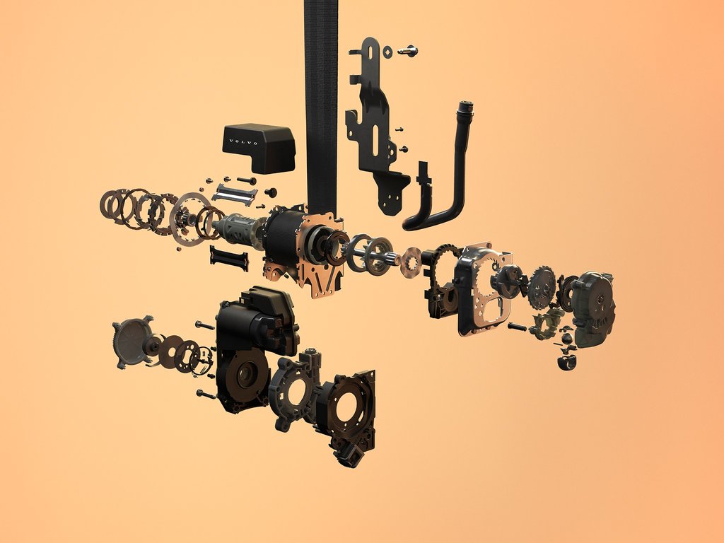 Перший у світі мультиадаптивний ремінь безпеки від Volvo 